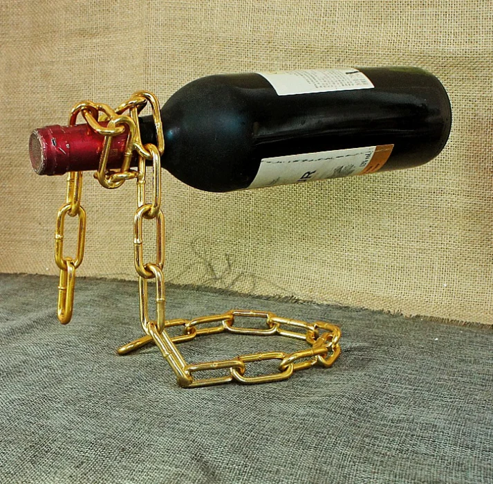 Elegant Flytende Vinholder Samling | Luvikno