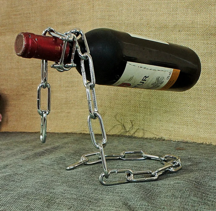 Elegant Flytende Vinholder Samling | Luvikno