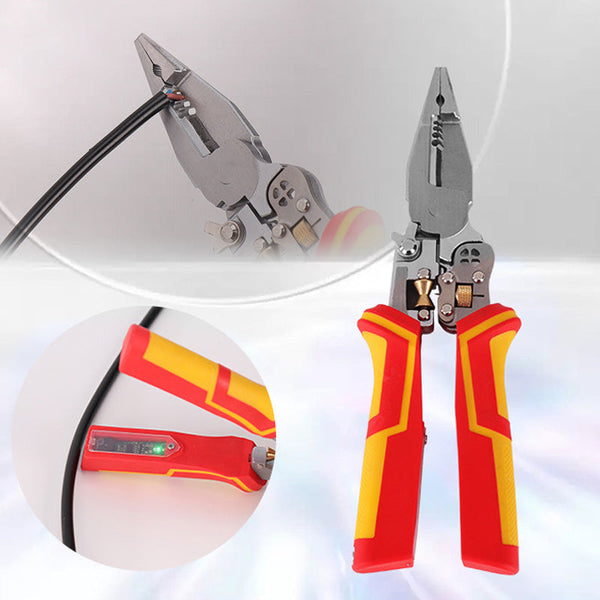 Alt-i-ett Stripetang | Perfekt for Innpakking og Splitting av Tråd | Luvikno