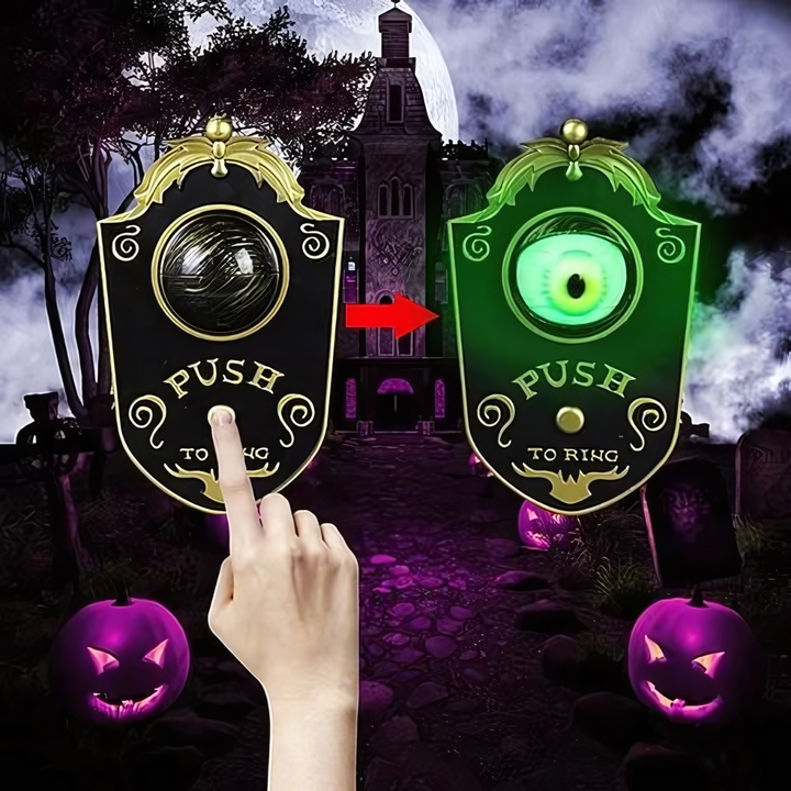 Halloween Magic Door | Forvandle inngangen din til et skummelt høydepunkt | Luvikno