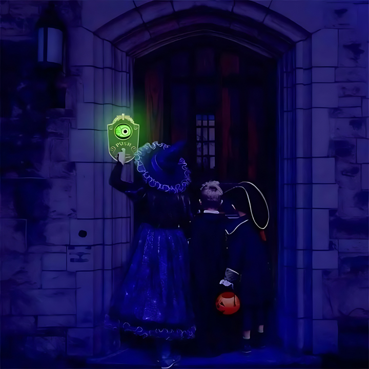 Halloween Magic Door | Forvandle inngangen din til et skummelt høydepunkt | Luvikno
