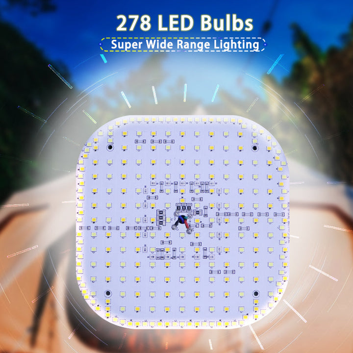Oppladbar LED Campinglampe med Magneter Luvikno