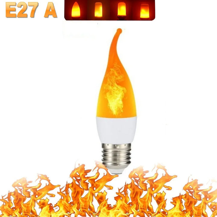 LED Festlampe med 4 Brannmoduser Luvikno
