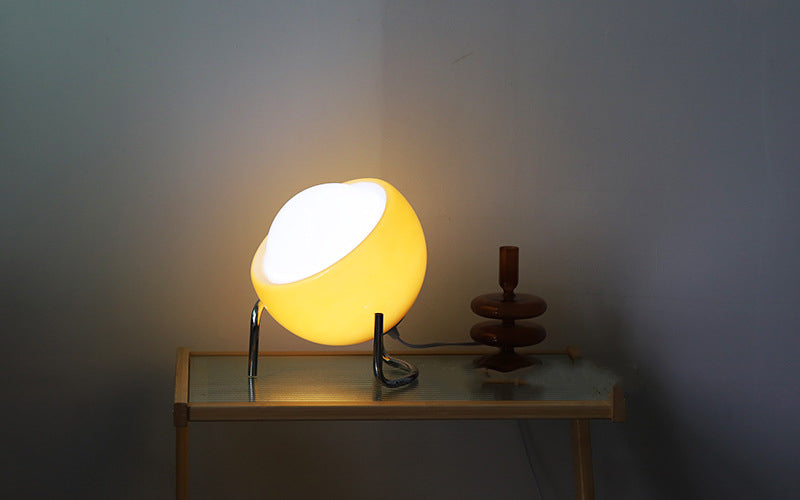 Skandinavisk Glass Bordlampe for Atmosfære Luvikno