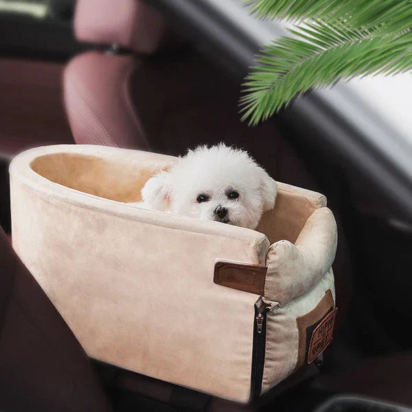 Bærbar reiseboks for små hunder – "DogHaven" Luvikno