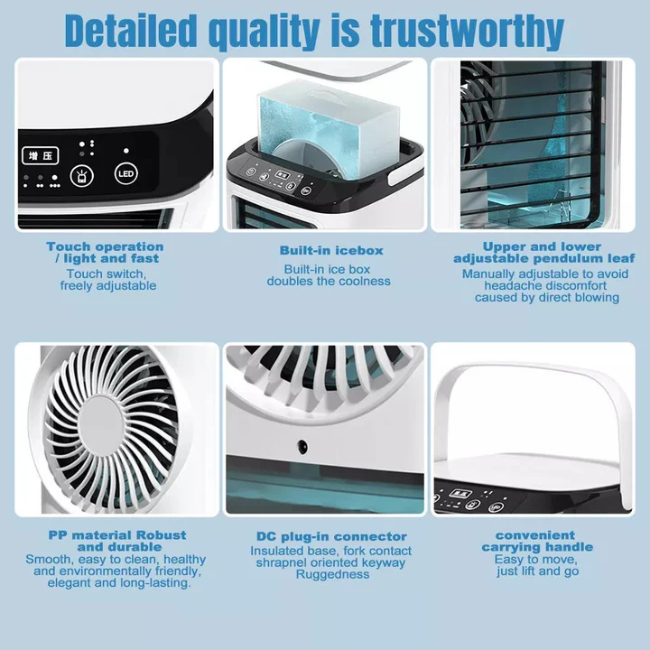 Bærbar Mini Air Conditioner | Luvikno