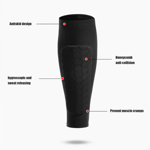 Luvikno | Shin Guards FlexGuard Pro | Støtdempende honeycomb-design | Pustende og ultralett