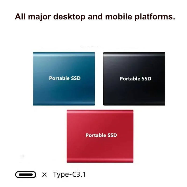 Luvikno | SSD Ekstern Harddisk