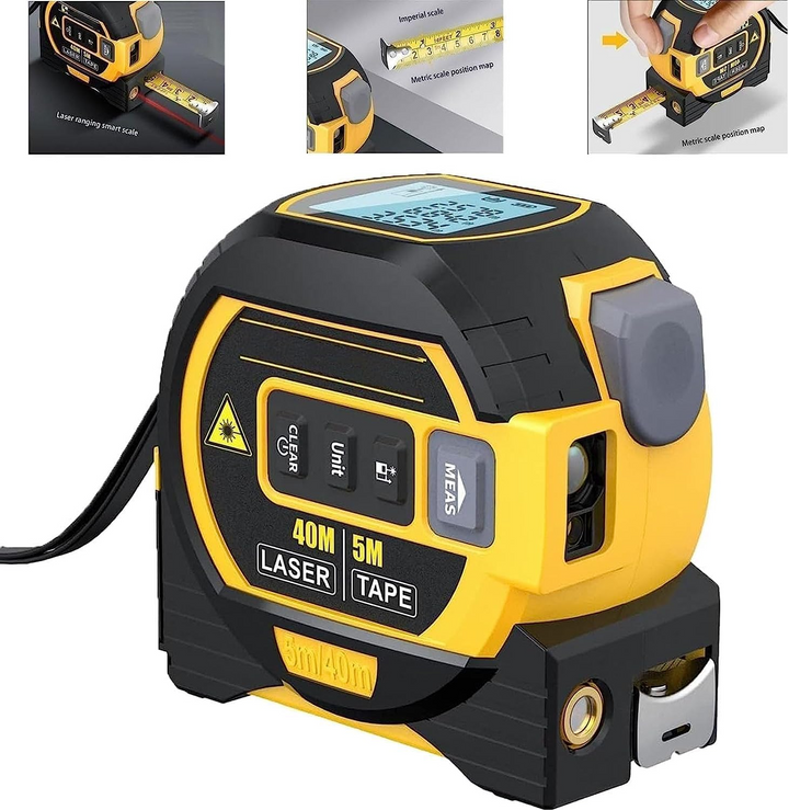 ProMeasure | Digital Laser Tape Measure | Luvikno
