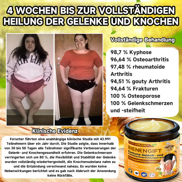 Bienen-Vital-Creme | Rask smertelindring | Luvikno