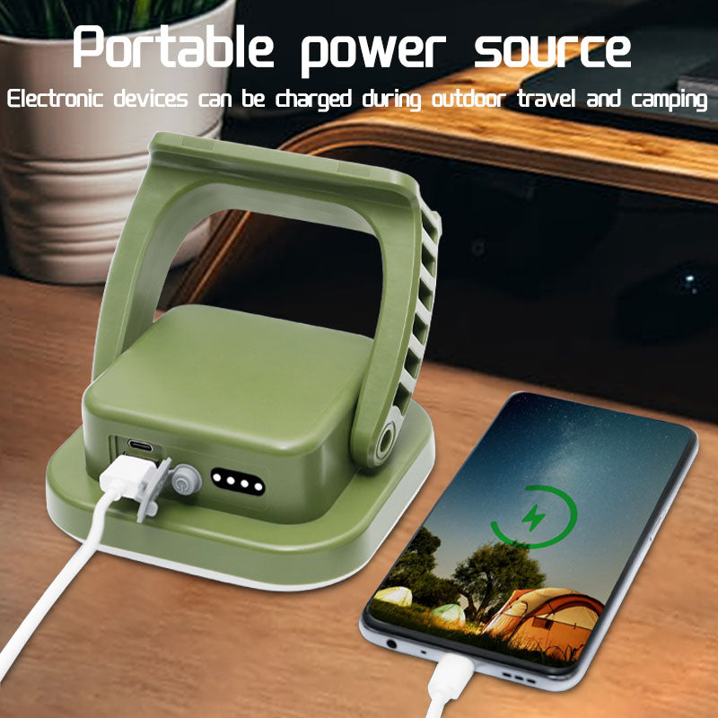 Oppladbar LED Campinglampe med Magneter Luvikno