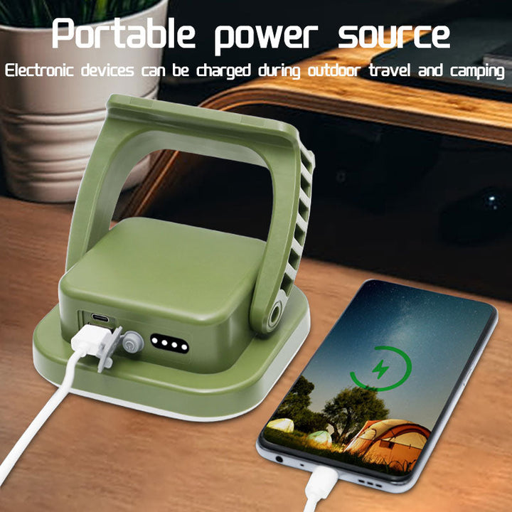 Oppladbar LED Campinglampe med Magneter Luvikno