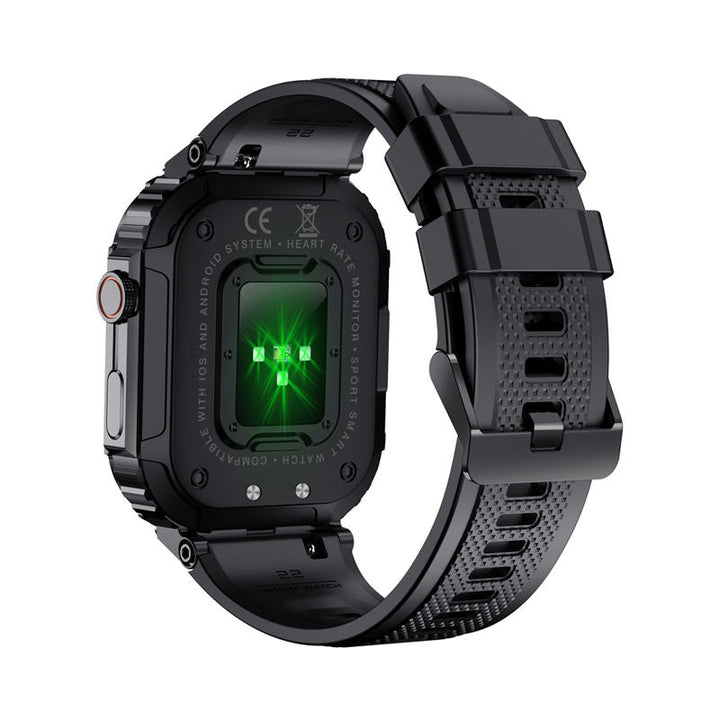 Slitesterk Smartwatch – Vanntett beskyttelse med militærgrad holdbarhet Luvikno