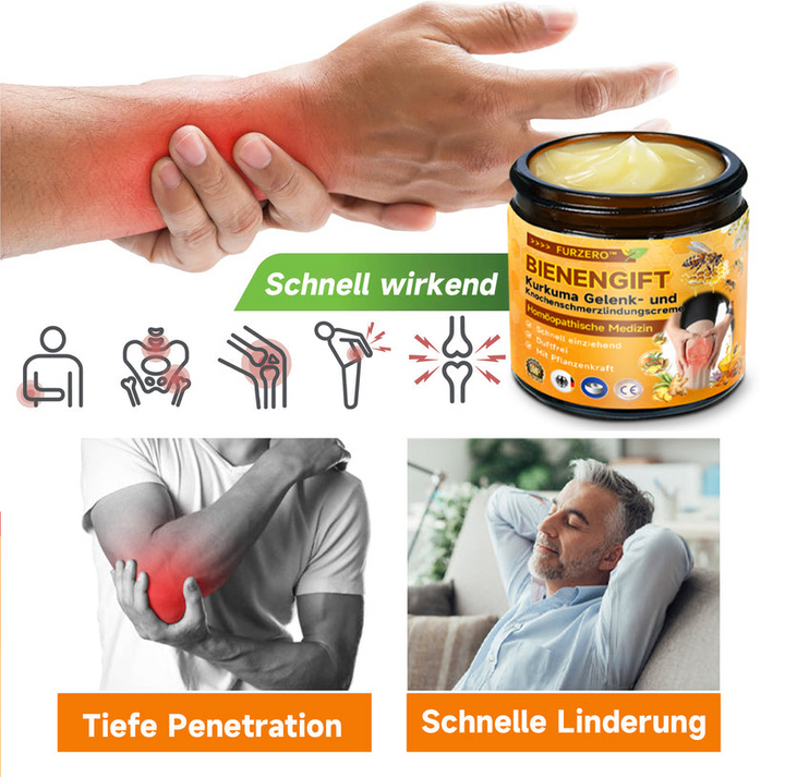 Bienen-Vital-Creme | Rask smertelindring | Luvikno