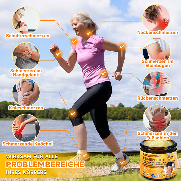 Bienen-Vital-Creme | Rask smertelindring | Luvikno