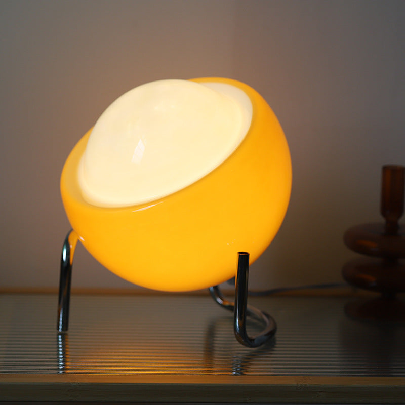 Skandinavisk Glass Bordlampe for Atmosfære Luvikno