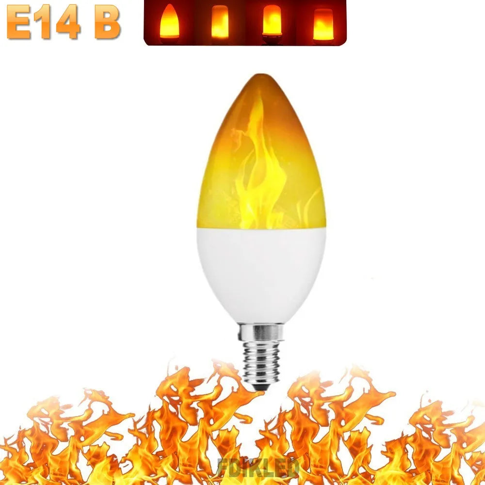 LED Festlampe med 4 Brannmoduser Luvikno
