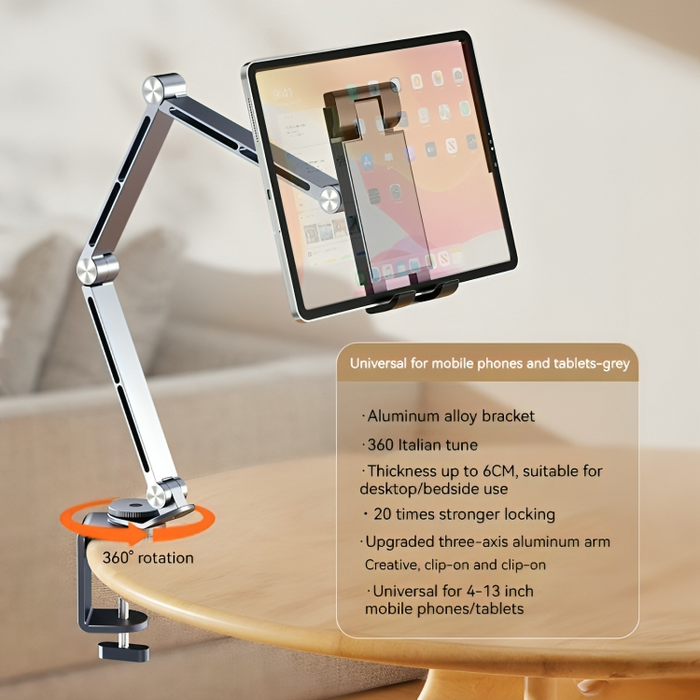 Aluminium Enhetsholder | Perfekt for Telefoner, Nettbrett & Mer | Luvikno