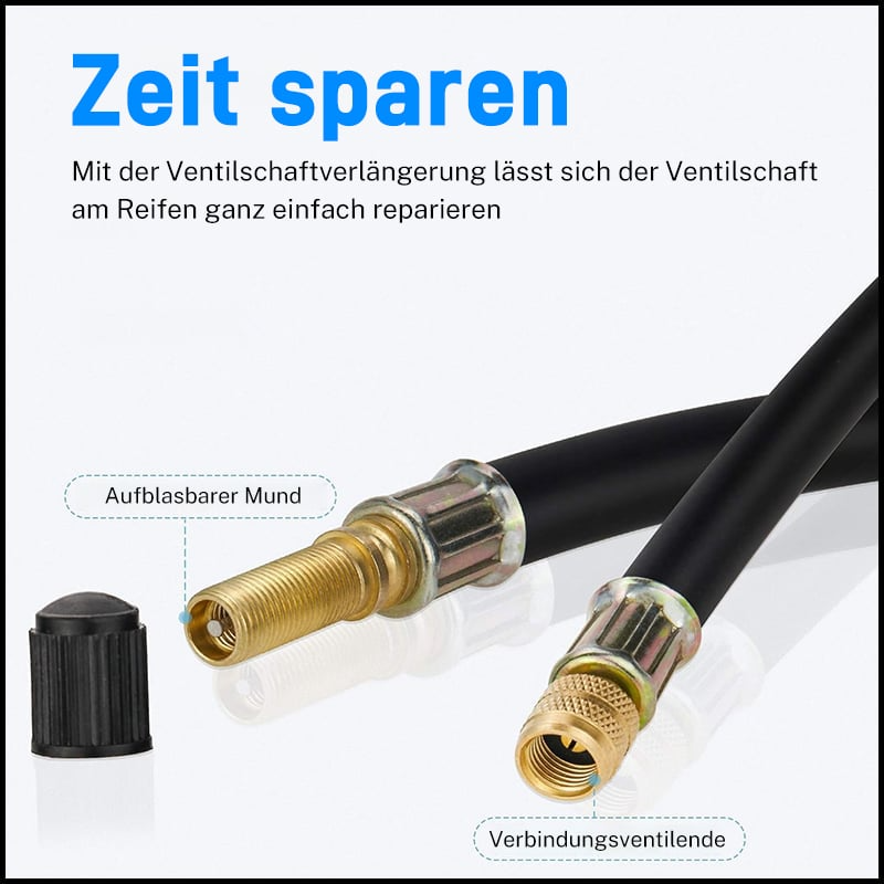 Fleksible dekkventilforlengelser | Universell passform, uanstrengt tilgang | Luvikno
