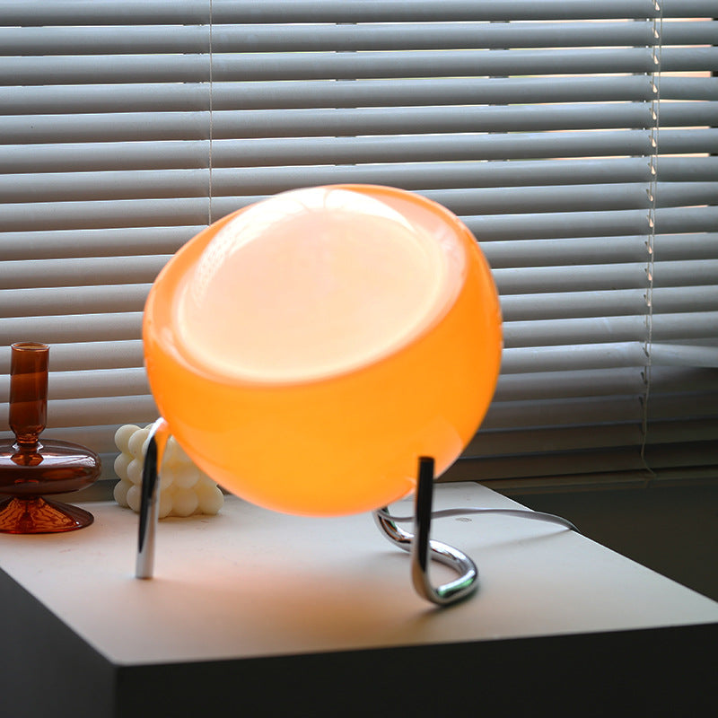 Skandinavisk Glass Bordlampe for Atmosfære Luvikno