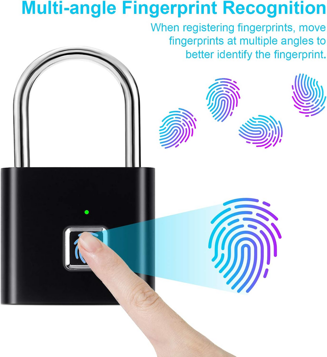 Secure Touch | Nøkkeløs Fingeravtrykkslås | Luvikno