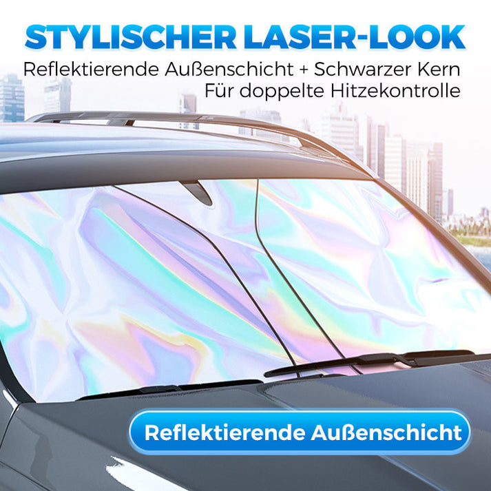 Laser-reflekterende frontrute | Slank design, rask oppsett, kompakt folding | Luvikno