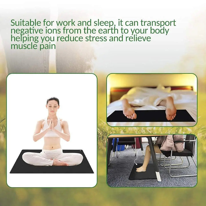 Luvikno | Grounding Mat – Earthing Pad for Sleep and Health