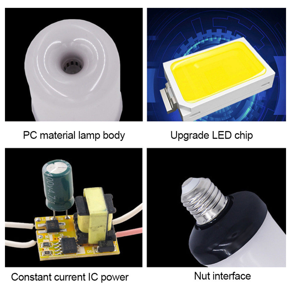 LED Festlampe med 4 Brannmoduser Luvikno