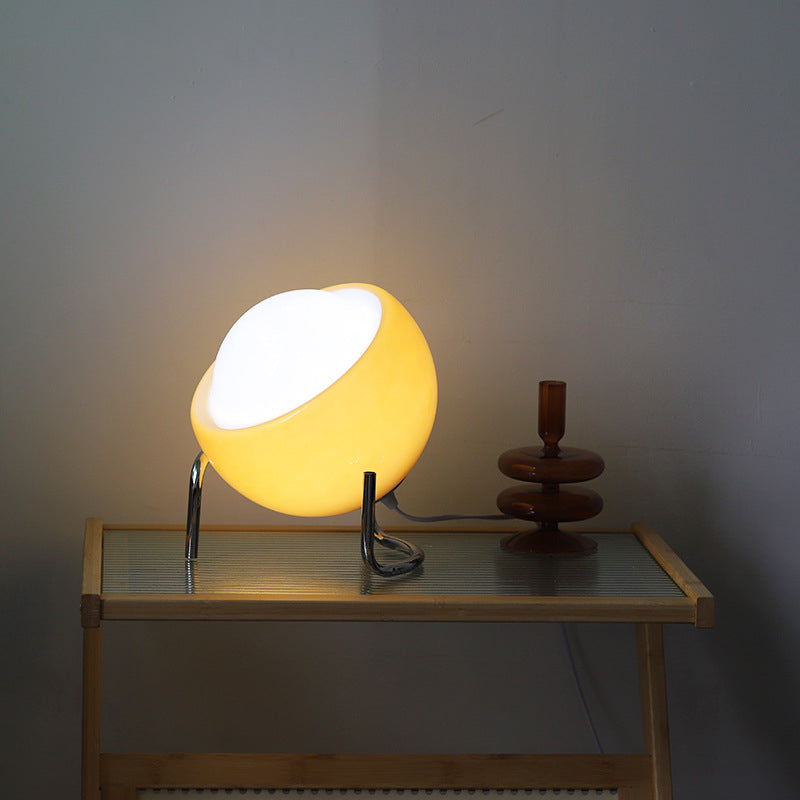 Skandinavisk Glass Bordlampe for Atmosfære Luvikno