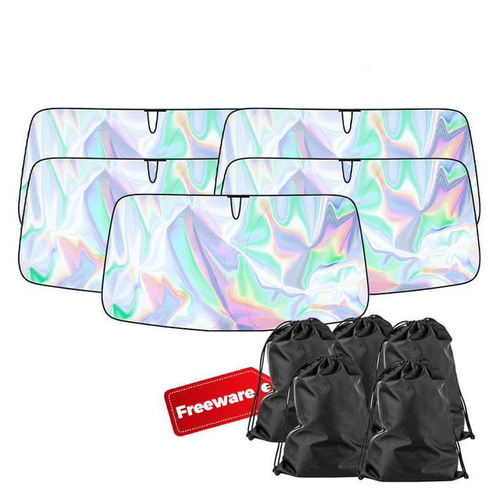 Laser-reflekterende frontrute | Slank design, rask oppsett, kompakt folding | Luvikno