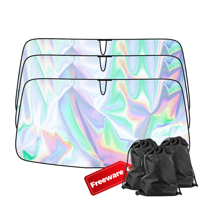 Laser-reflekterende frontrute | Slank design, rask oppsett, kompakt folding | Luvikno