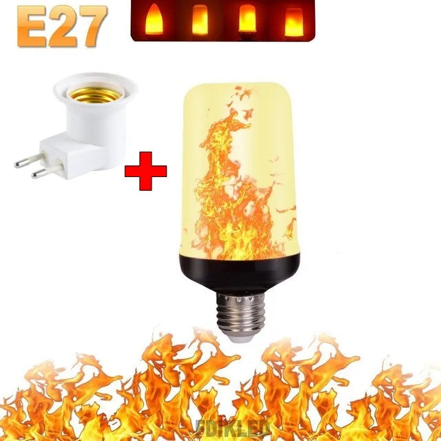 LED Festlampe med 4 Brannmoduser Luvikno