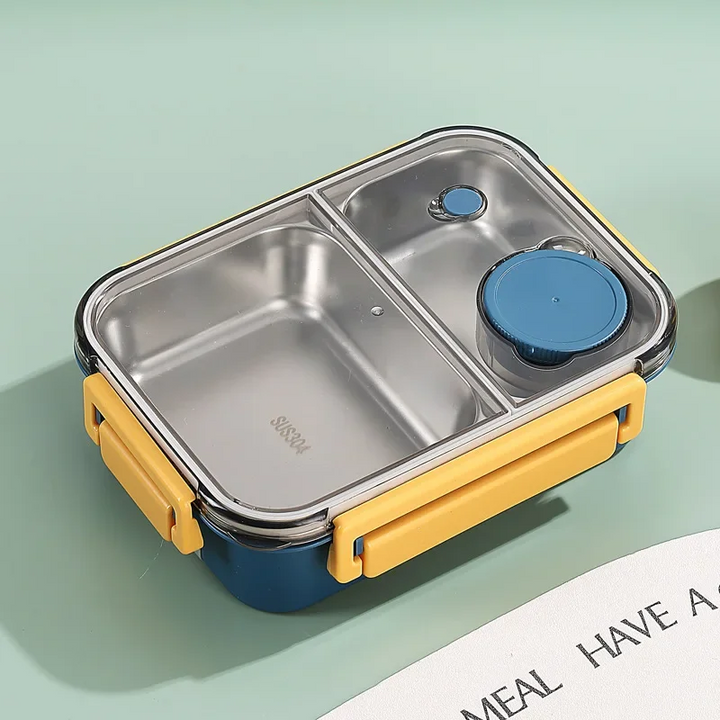 Luvikno | Isolert Rustfritt Stål Lunsjboks | Lekkasjesikker Bento Design | Holder Mat Varm 6t / Fersk 12t | 304 Stål