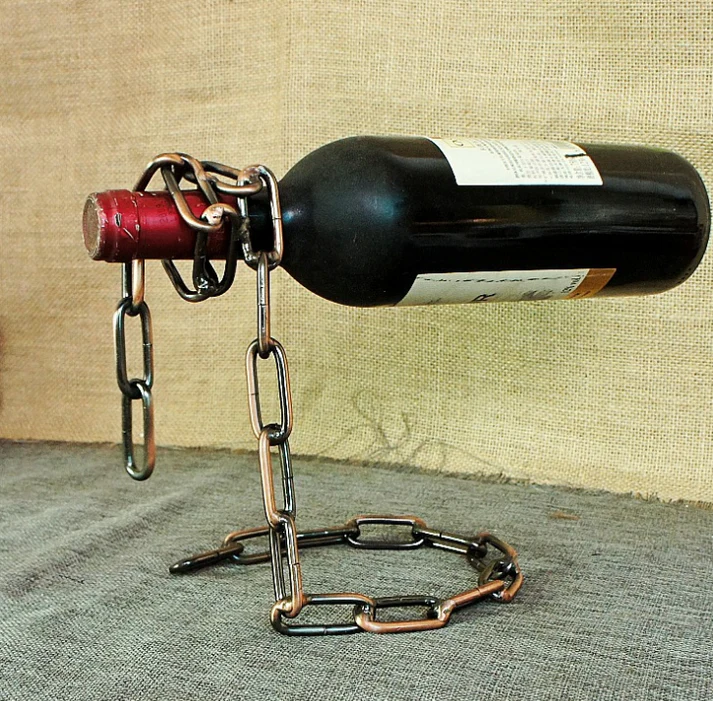 Elegant Flytende Vinholder Samling | Luvikno
