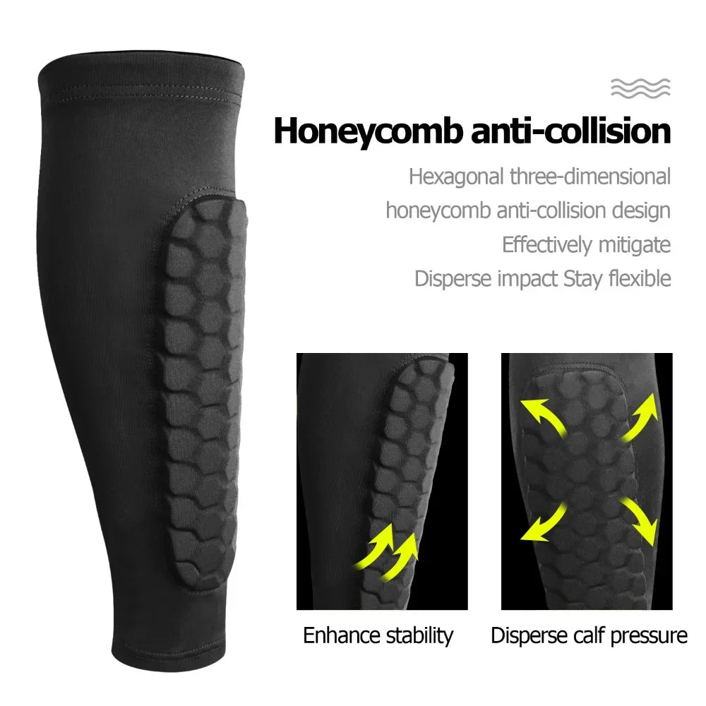 Luvikno | Shin Guards FlexGuard Pro | Støtdempende honeycomb-design | Pustende og ultralett
