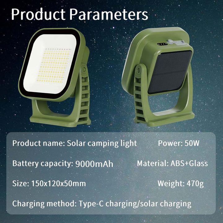 Oppladbar LED Campinglampe med Magneter Luvikno