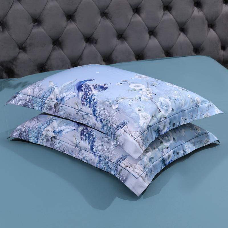 Dreamland Dyne Sett – 500 TC Egyptisk Bomull med Blomsterfugl Design | Luvikno