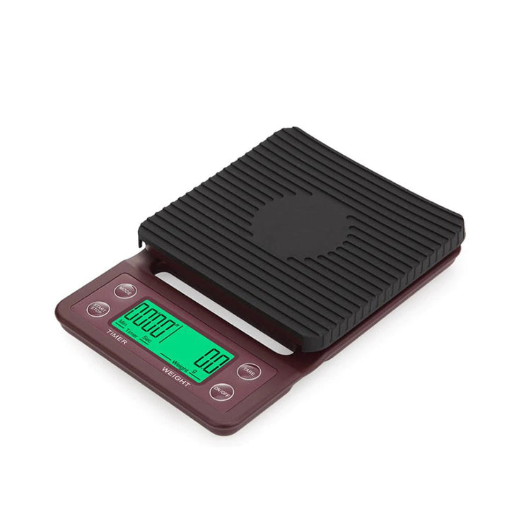 Drip Coffee Scale W/ Timer Portable Elektronisk Digital Kjøkkenvekt | Luvikno