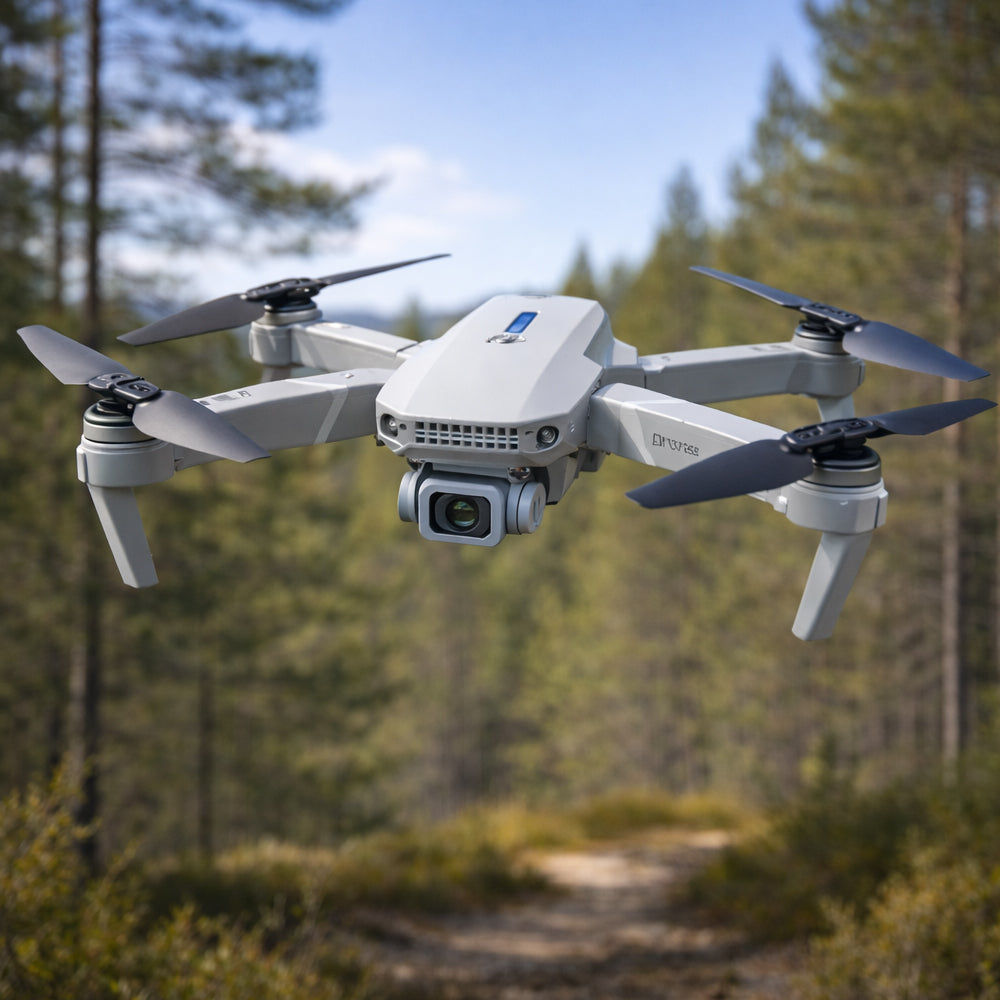 Sammenleggbar drone 4K med/uten kamera | Luvikno