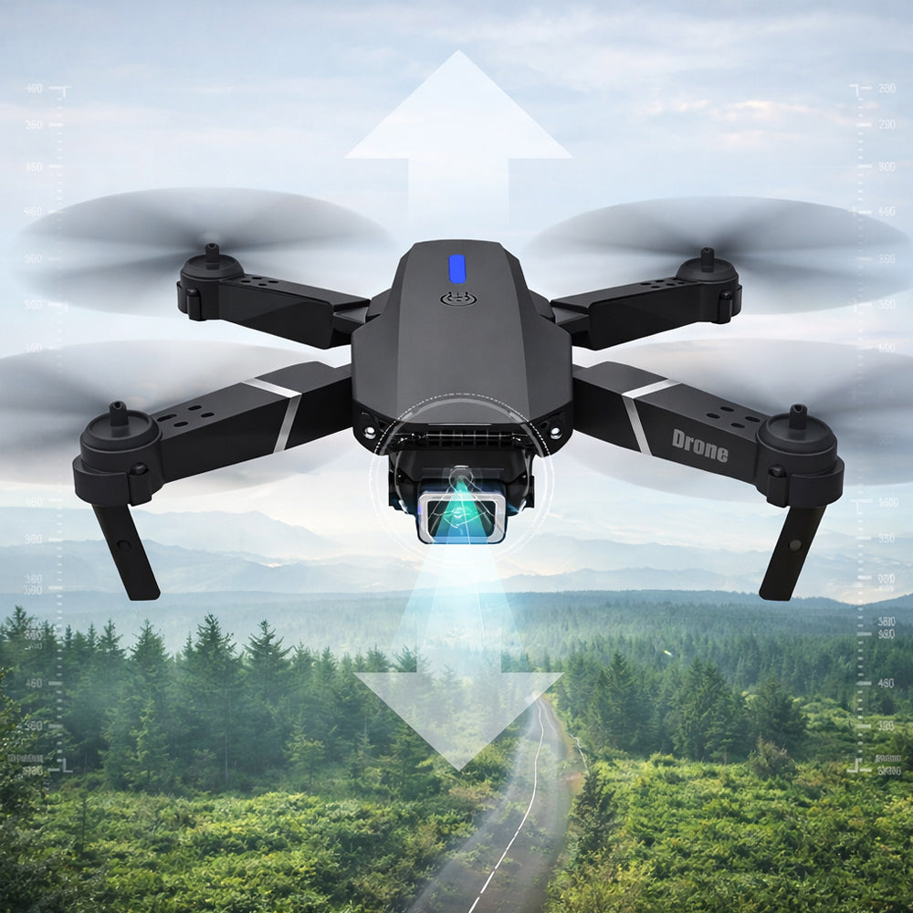 Sammenleggbar drone 4K med/uten kamera | Luvikno