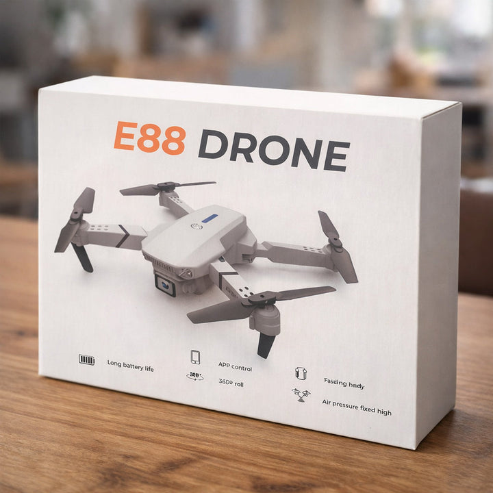 Sammenleggbar drone 4K med/uten kamera | Luvikno