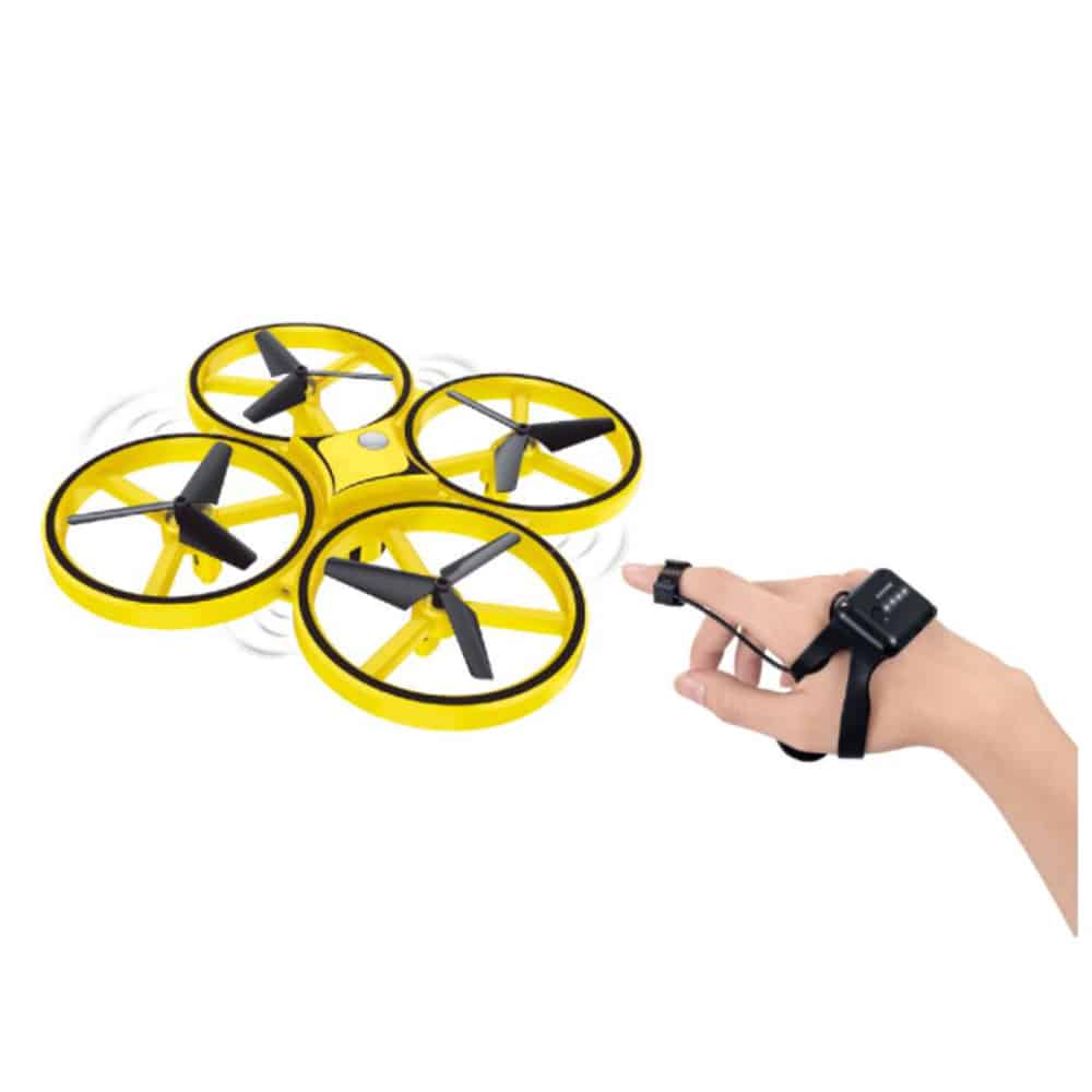 Drone-Hånd-Quadcopter (med LED-lys og kul loop-funksjon) | Luvikno