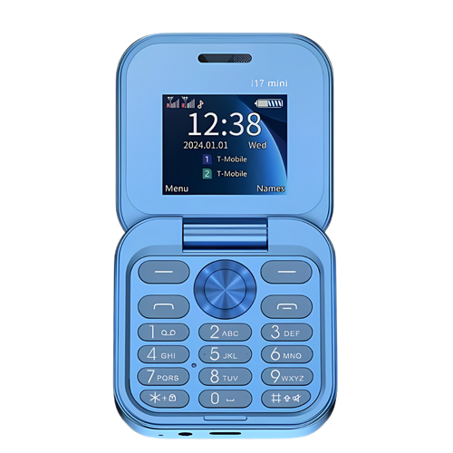 Luvikno | Dual Sim Liten Fliptelefon