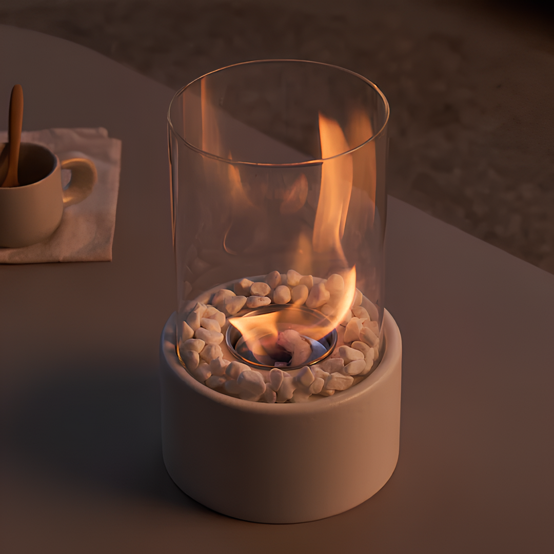 Klassisk Oljelampe med Åpen Flamme - Lumora | Luvikno