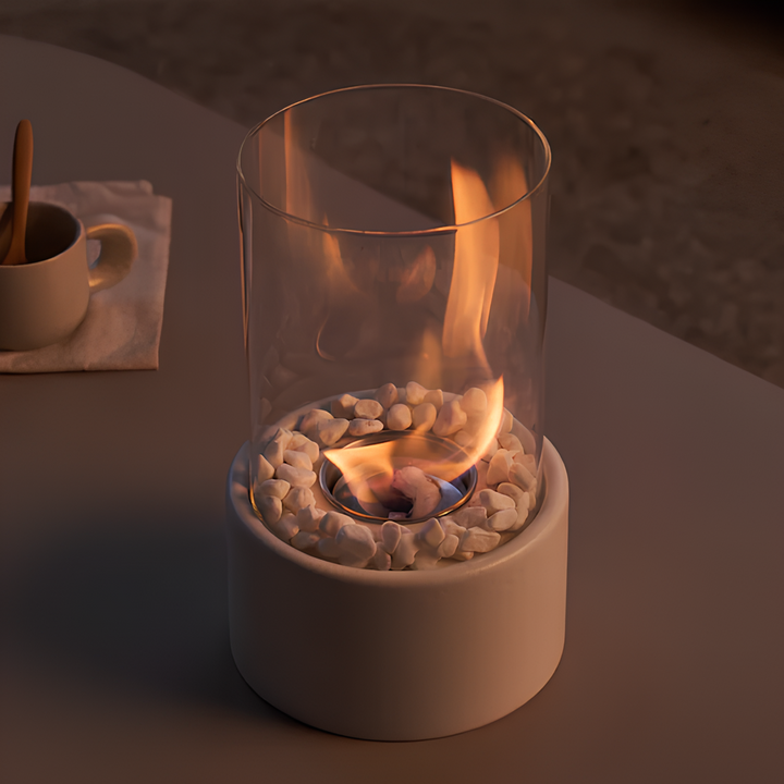 Klassisk Oljelampe med Åpen Flamme - Lumora | Luvikno