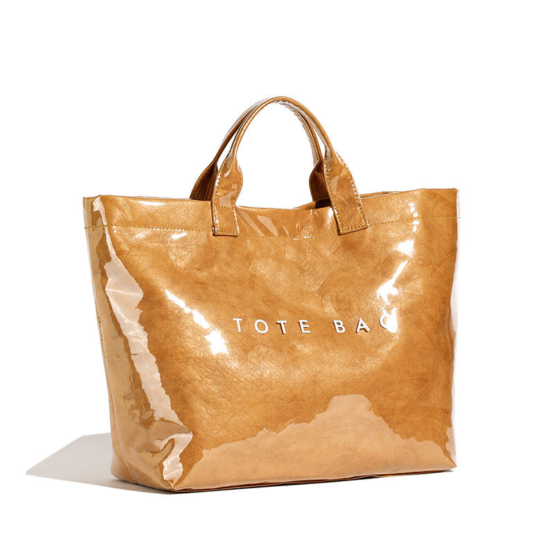 Kvinner Bokstavtrykk Tote Bag | Luvikno