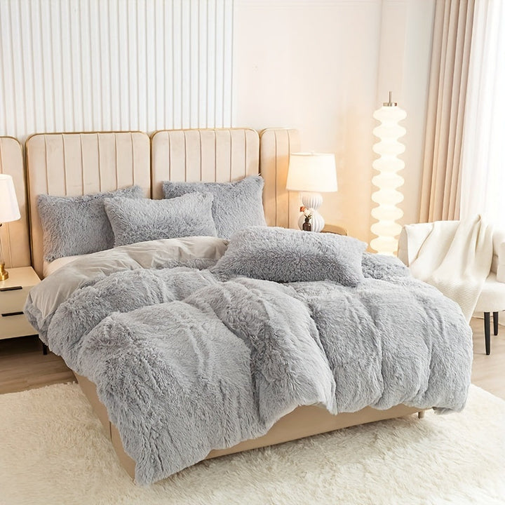 Luvikno | Ultra Soft Plush Duvet Cover Set with Zipper - Luksus & Komfort