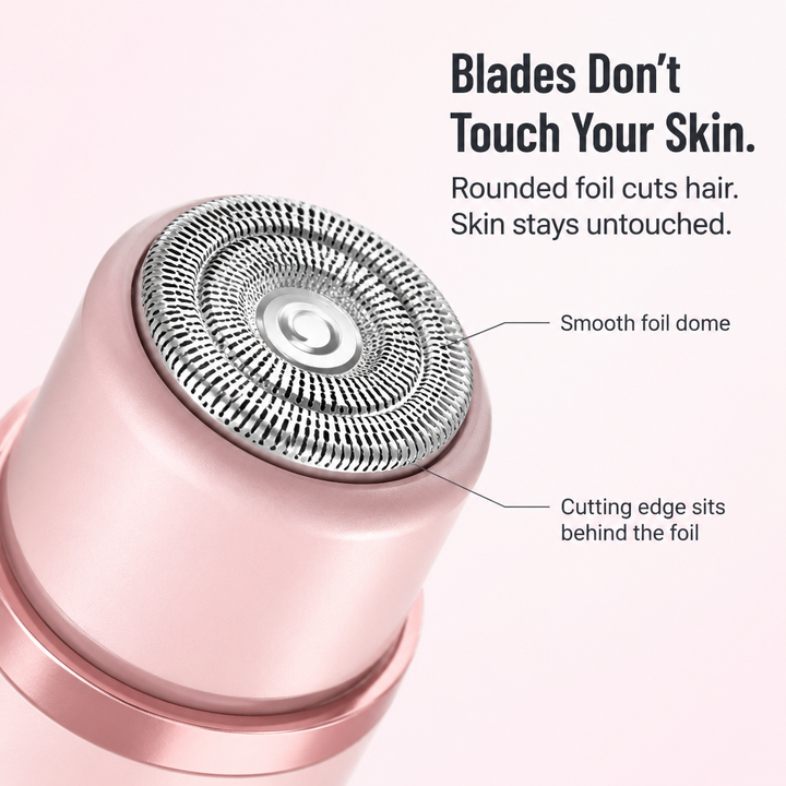 RadianceGlide 2-i-1 Kvinne Barberhøvel Ansikt & Kropp | Luvikno