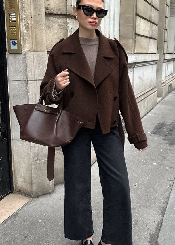 Luvik | Lyhyt villasekoite vyötärötrenssi