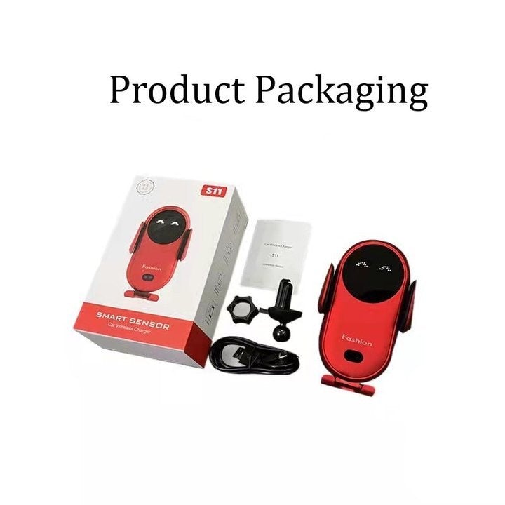 Smart Wireless Auto-Sensing Auto Håndholdt Holders Lader | Luvikno